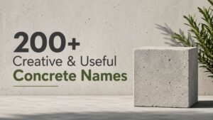 Concrete Names