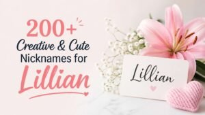 Nicknames for Lillian