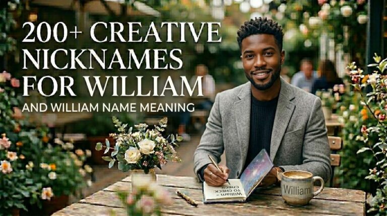 Nicknames for William and William