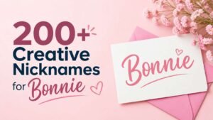 Nicknames for Bonnie