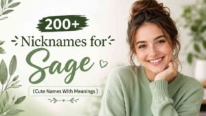 Nicknames for Sage