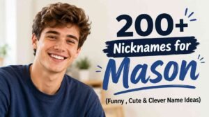 Nicknames for Mason