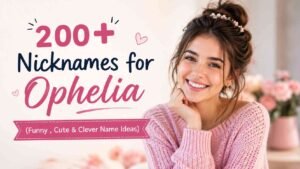 Nicknames for Ophelia
