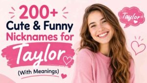 Nicknames for Taylor