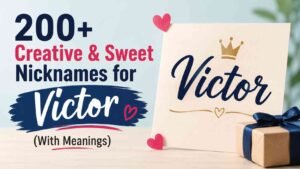 Nicknames for Victor