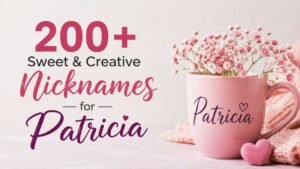 Nicknames for Patricia
