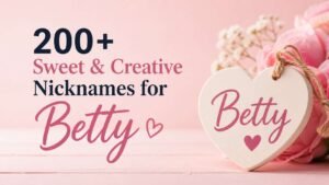 Nicknames for Betty