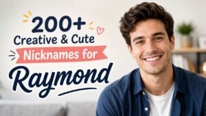 Nicknames for Raymond